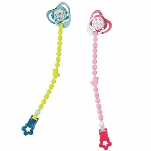 Соска с цепочкой для кукол Baby born, 2 вида (Zapf Creation, 824-474)